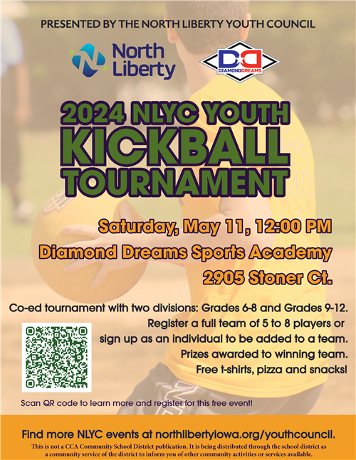 kickball tournament flyer